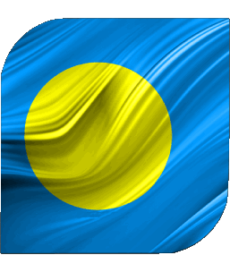 Platz Palau Ozeanien Fahnen 