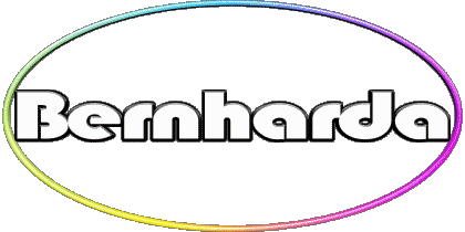 Bernharda B FEMENINO - Alemania Nombre 