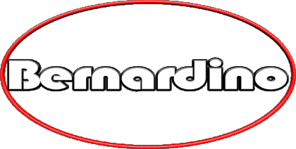 Bernardino B MASCULINE - Spain First Names 