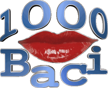 1000 Baci Italiano Mensajes 