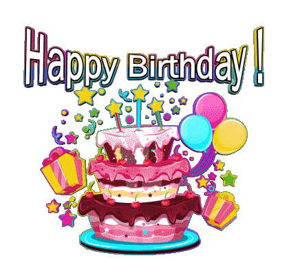 003 Cakes Happy Birthday Englisch Nachrichten 