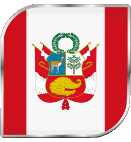 Platz Peru Amerika Fahnen 