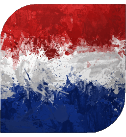 Square Netherlands Europe Flags 