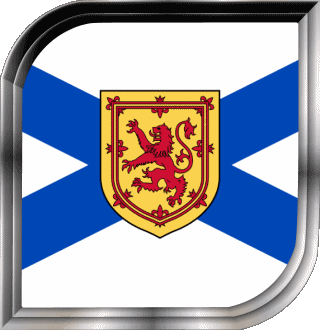 Square Scotland Europe Flags 