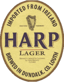 Harp Ireland Beers Drinks 