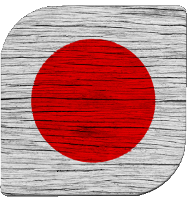 Square Japan Asia Flags 