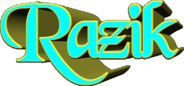 Razik R MASCULINO - Magreb Musulmán Nombre 