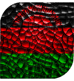 Carré Malawi Afrique Drapeaux 