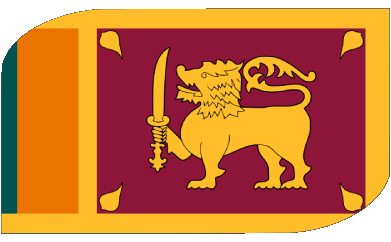 Rectangle Sri Lanka Asia Flags 
