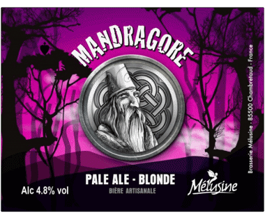Mandragore-Mandragore Mélusine Francia continentale Birre Bevande 