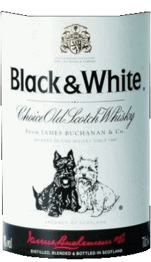 Black and White Whisky Bebidas 