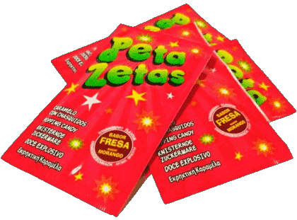 Peta Zetas Caramelos Comida 