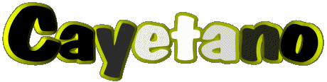 Cayetano C MASCULIN - Espagne Prénoms 