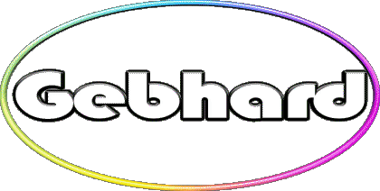 Gebhard G MASCULINO - Alemania Nombre 