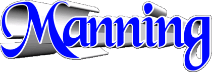 Manning M MASCULIN - UK - USA Prénoms 