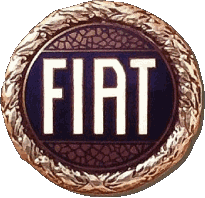 1925-1925 Logo Fiat Coche Transporte 