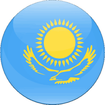 Ronda Kazajstán Asia Banderas 