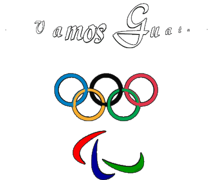 Juegos Olímpicos Vamos Guate Spagnolo Messagi 