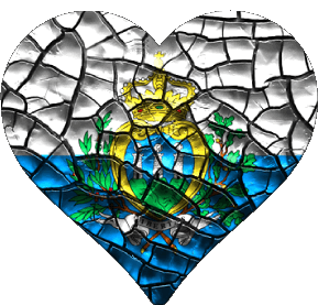 Heart San Marino Europe Flags 