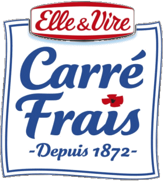 Carré Frais (Gervais) Frankreich Käse Essen 