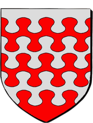 Blasón-Blasón ROCHECHOUART 87 Departamentos - Ciudades Francia Banderas 