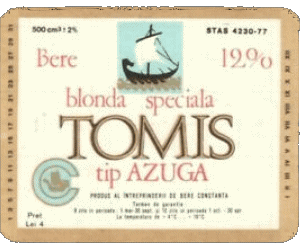 Azuga Rumania Cervezas Bebidas 