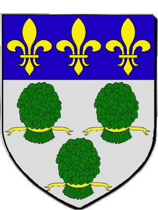 Blasone-Blasone VERNON 27 Dipartimenti - Città Francia Bandiere 