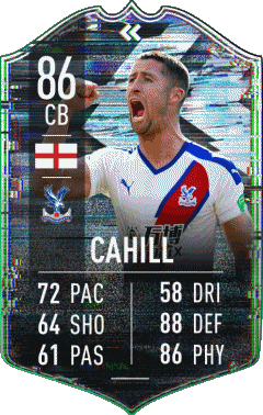 Gary Cahill Inghilterra F I F A - Giocatori carte Videogiochi Multimedia 