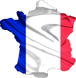 Carte National France Drapeaux 