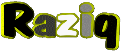 Raziq R MASCULINO - Magreb Musulmán Nombre 