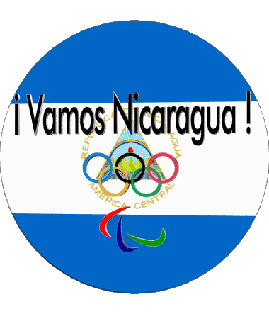 Juegos Olímpicos 02 Vamos Nicaragua Spagnolo Messagi 
