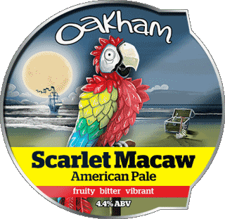 Scarlet Macaw-Scarlet Macaw Oakham Ales UK Bier Getränke 