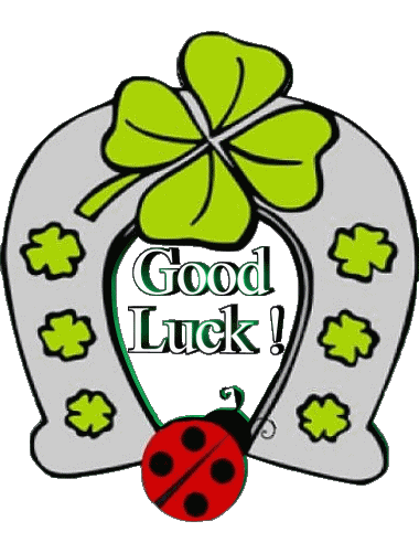 05 Fond Transparent Good Luck Anglais Messages 