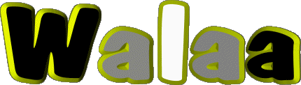 Walaa W WEIBLICH - Maghreb Muslim Vorname 