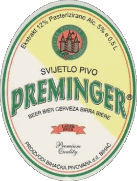 Preminger Bosnia herzegovina Beers Drinks 