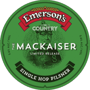 The Mackaiser-The Mackaiser Emerson's New Zealand Beers Drinks 