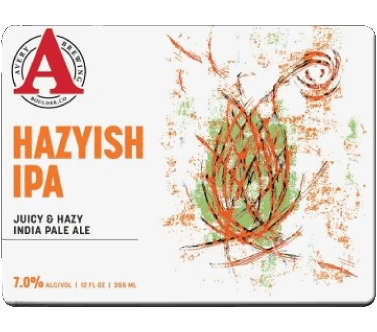 Avery USA Cervezas Bebidas 