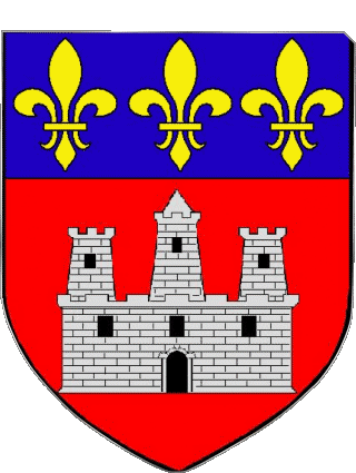 Blazon-Blazon CASTELNAUDARY 11 Departments - Cities France Flags 