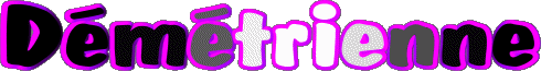 Démétrienne D FEMININE - France First Names 