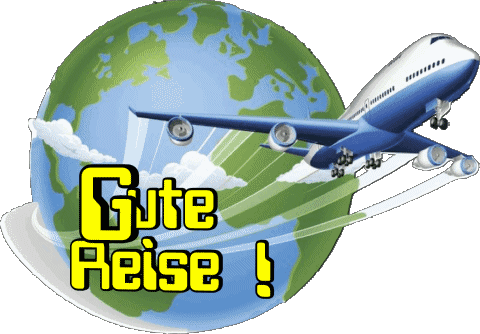 06 Transparent Background Gute Reise German Messages 