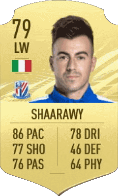 Stephan El Shaarawy Italien F I F A - Karten Spieler Videospiele Multimedia 