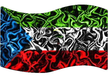 Rectangle Equatorial Guinea Africa Flags 