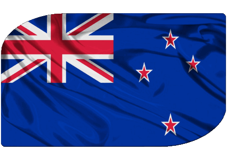 Rettangolo Nuova Zelanda Oceania Bandiere 