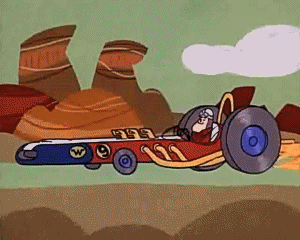 Motors Race Video GIF - 02 Wacky Races Cartoni animati TV Film Multimedia 