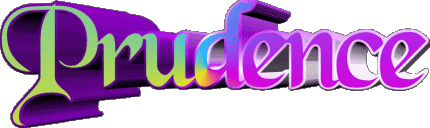 Prudence P FEMMINILE - Francia Nome 