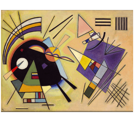 Wassily Kandinsky Pintor de artistas Humor - Fun 