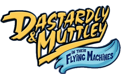 Logo Satanas & Diabolo dans leurs Machines Volantes Dessins Animés TV Cinéma Multi Média 