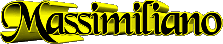 Massimiliano M MANN - Italien Vorname 