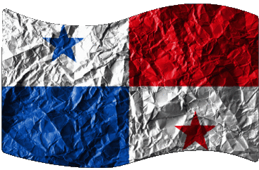 Rettangolo Panama America Bandiere 