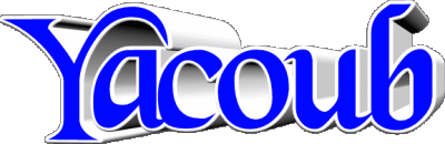 Yacoub Y MANN - Maghreb Muslim Vorname 